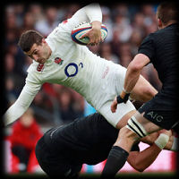 Jonny May try England New Zealand